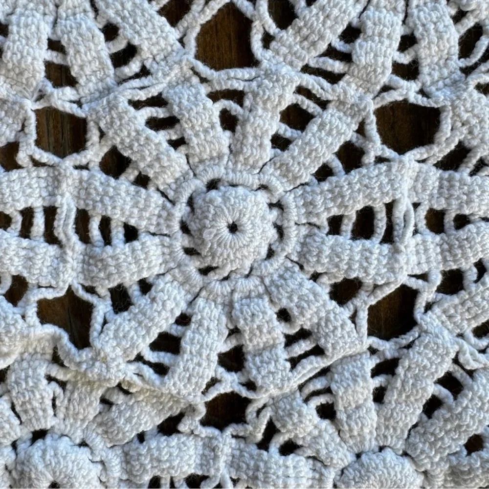 Vintage Crochet Lace Doily